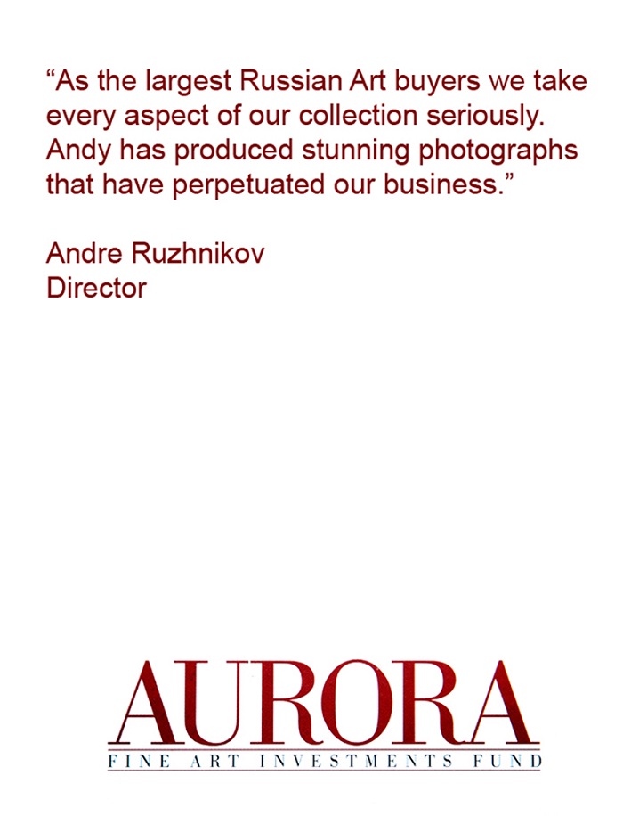 AURORA FINE ART INVESTMENT FUND TESTIMONIAL